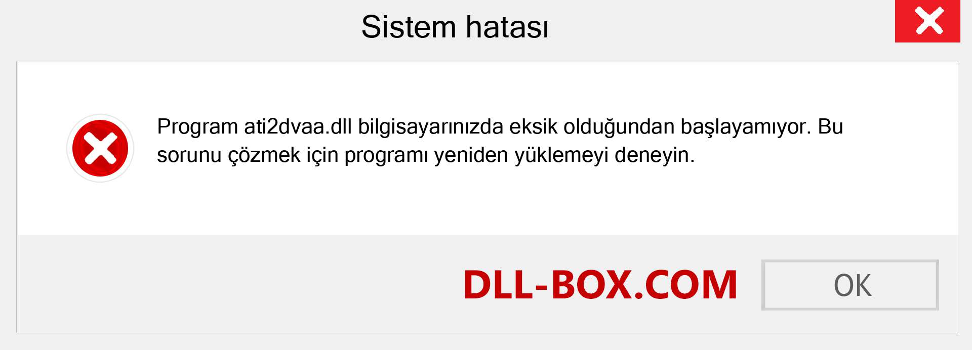 ati2dvaa.dll dosyası eksik mi? Windows 7, 8, 10 için İndirin - Windows'ta ati2dvaa dll Eksik Hatasını Düzeltin, fotoğraflar, resimler